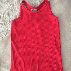 Athleta High Neck Ribbed Tank